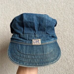 Lee Classic Blue Denim Conductor Vintage Hat